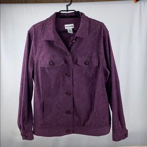 Breckinridge Purple Jacket L